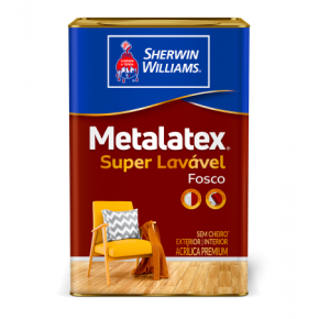 TINTA ACRÍLICA METALATEX  FOSCO PERFEITO SUPER LAVAVEL 18 LTS