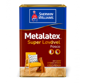 TINTA ACRÍLICA METALATEX  FOSCO PERFEITO SUPER LAVAVEL 18 LTS