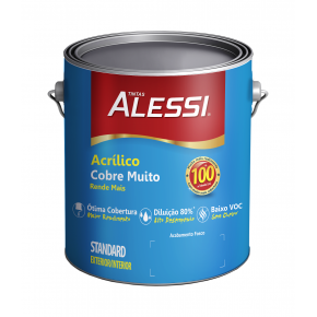 TINTA ACRÍLICA ALESSI COBRE MUITO 3,6 LTS