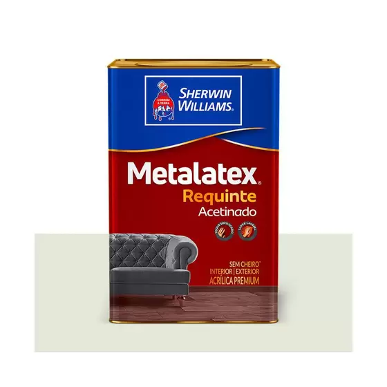 TINTA ACRÍLICA METALATEX REQUINTE ACETINADO 18 LTS