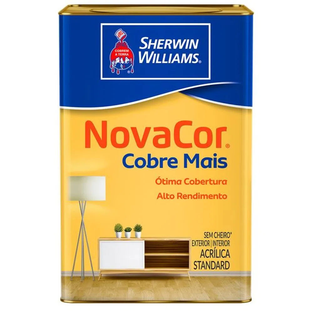 TINTA ACRÍLICA NOVACOR COBRE MAIS 18 LTS